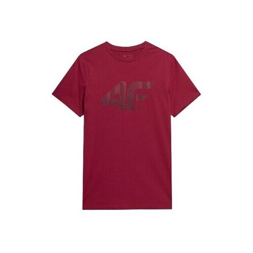 4f Majice s kratkimi rokavi 4FSS23TTSHM30961S Rdeča Cene