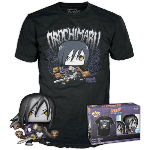 Funko Set figure POP & Tee Naruto Shippuden Orochimaru size S Cene