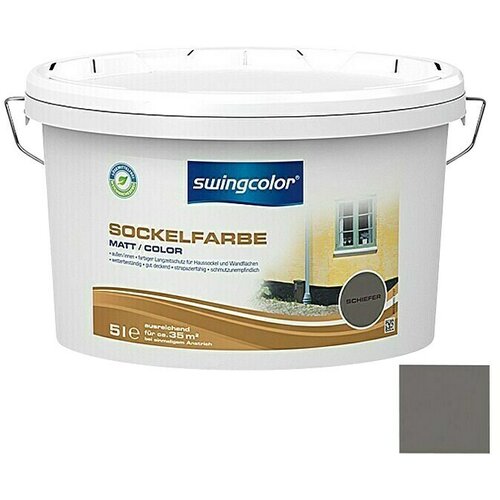 SWINGCOLOR Zaštitni premaz za temelje (5 l, Sive boje) Cijene