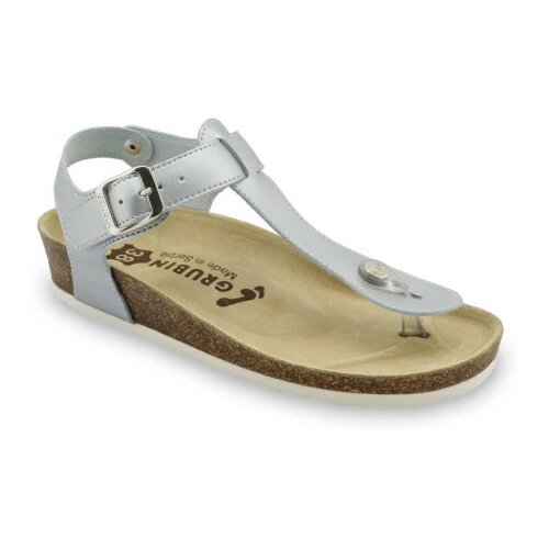 Grubin Tobago ženska sandala japanka srebrna 42 0953670 ( A071637 ) Cene