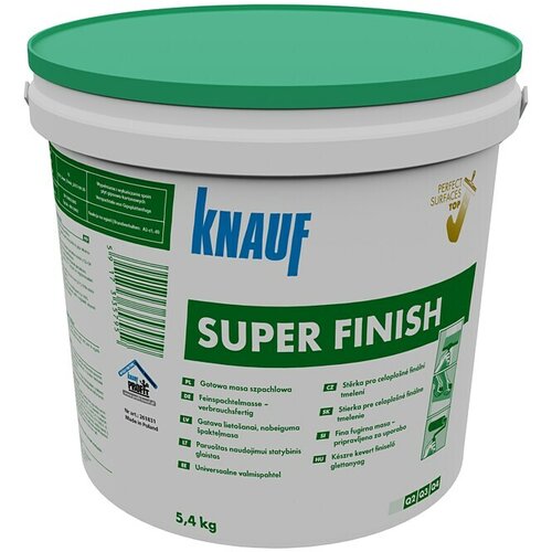 Knauf Masa za izravnavanje površina Super Finish (U zatvorenom, 5,4 kg) Cijene