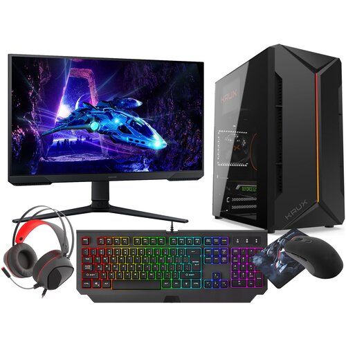 VIST Astro Ryzen 5 8600G AI - RAM 32GB - AMD Radeon 760M - SSD 1 TB - WIFI - LCD 24 180Hz - W11, (5000009583) Cene