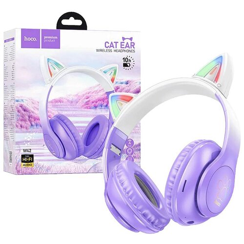 hoco. W42 DJEČIJE BLUETOOTH SLUŠALICE LJUBIČASTA Cijene
