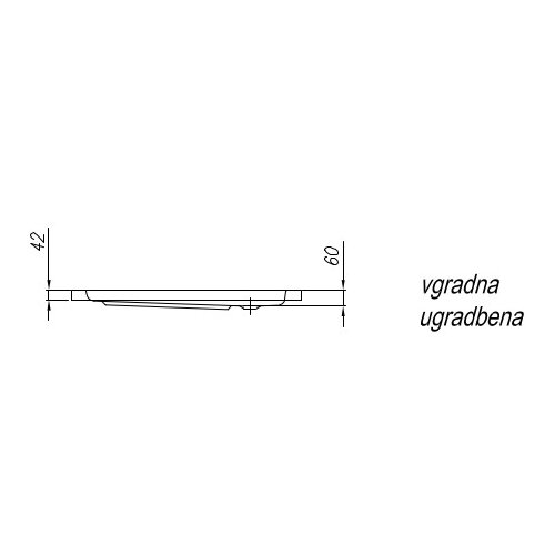 Kolpa San Kolpa Tu&amp;scaron; kada Ontex 80 ugradna 754870 Slike