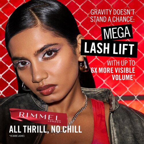 Rimmel London Thrill Seeker Mega Lift maskara za volumen odtenek 002 Black Brown 10 ml Slike