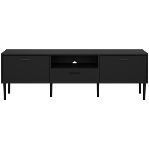 Tvilum Črna TV omarica 177x57 cm Media &amp;ndash; Slike
