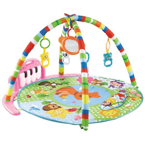 Chipolino podloga za igru happy cangaroo pink Slike