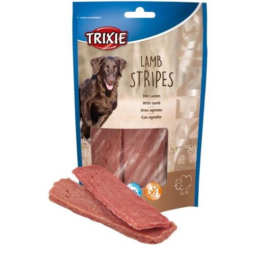 Trixie premio lamb stripes 100g Slike