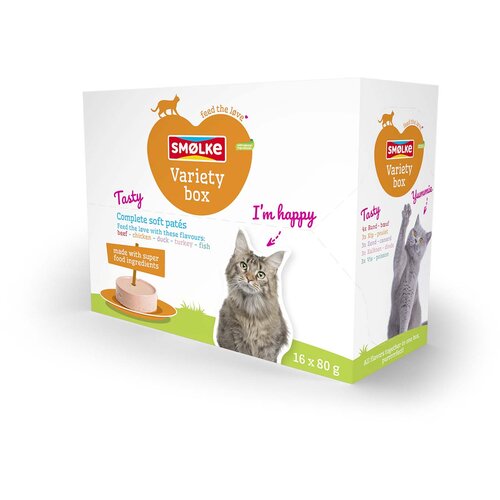  Sm&amp;oslash;lke Soft Pat&amp;eacute; varijacijska kutija - 32 x 80 g Slike