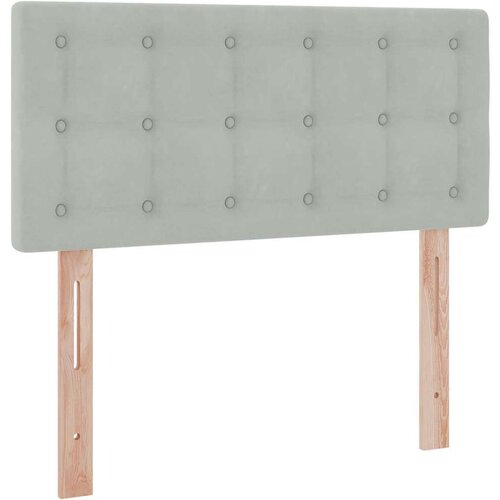  Krevet s od storage s madracem Svijetlo siva 90 x 190 cm Bar&amp;scaron;un Slike