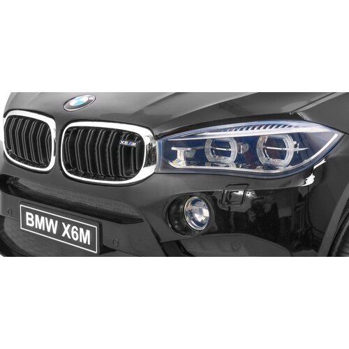  Licencirani auto na akumulator BMW X6M - crni/lakirani Slike