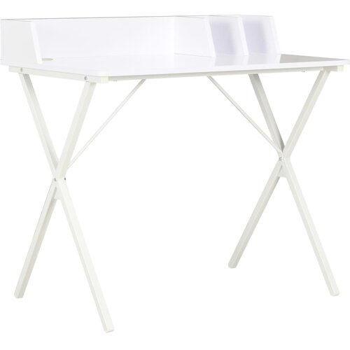 Furnova Pisalna miza bela 80x50x84 cm, (22045208) Cene