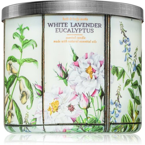 Bath & Body Works White Lavender Eucalyptus mirisna svijeća 411 g Cijene
