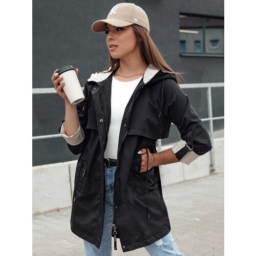 DStreet Kurtka parka damska STYLE QUEEN czarna Slike
