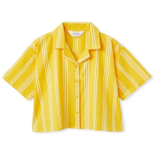 Compania Fantastica Topi &amp;amp; Bluze COMPA&amp;Ntilde;IA FANT&amp;Aacute;STICA Shirt 40116 - Yellow Rumena Slike