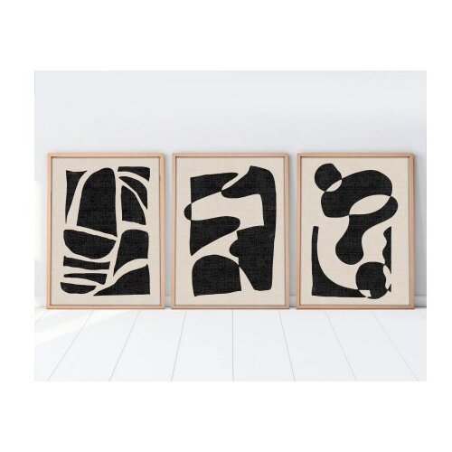 Wallity Uramljena slika Huhu201, 20x30 cm, 3 dijela Slike