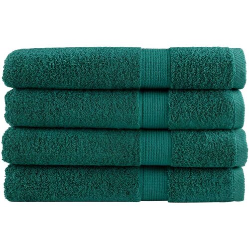  Ručnici SOLUND 4 kom zeleni 100 x 200 cm 600 gsm Slike