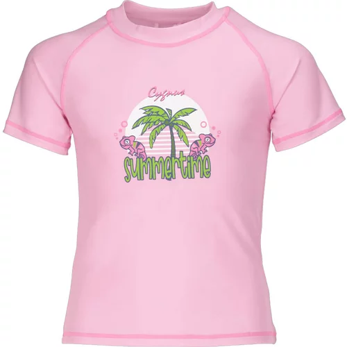 Cygnus Otroška UV zaščitna majica UV Shirt Rožnata