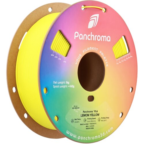 Polymaker Panchroma&amp;trade; PLA Lemon Yellow - 1,75 mm / 1000 g Slike