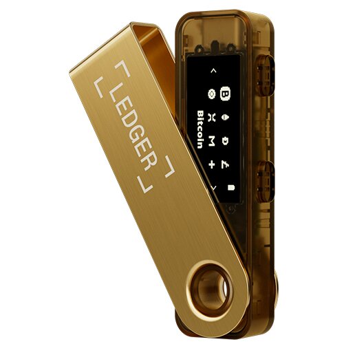 Ledger Nano S Plus, denarnica za Bitcoin in druge kriptovalute, Zlata, (21569682) Cene