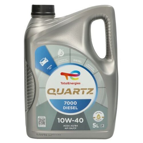 Total Quartz 7000 DIESEL motorno ulje 10W40 5L Cene