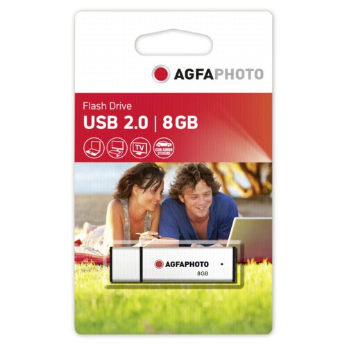 Agfaphoto USB 2.0 silver 8GB Slike