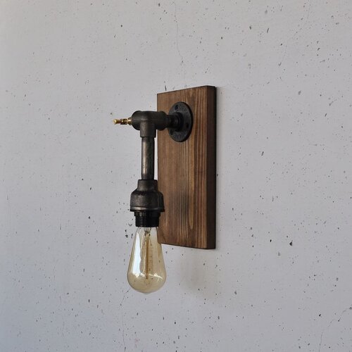 Opviq Pp175 woodenblack wall lamp Cene