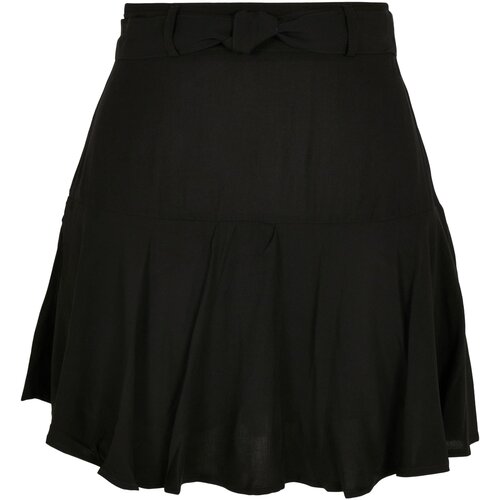 Urban Classics Women&amp;#039;s viscose miniskirt black Slike