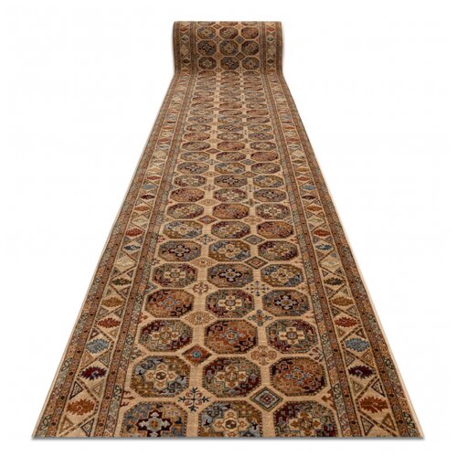 RugsX KESHAN Volnena tekač 7874/53555 Oriental bež / terakota - 80 80x280 cm, (5000174473) Cene