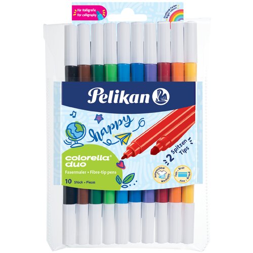 Pelikan fiber pero colorella duo, etui za 10 kosov, (21655178) Cene