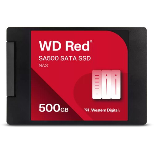 Western Digital wd ssd 500GB 2,5&amp;quot; sata red WDS500G1R0A Slike