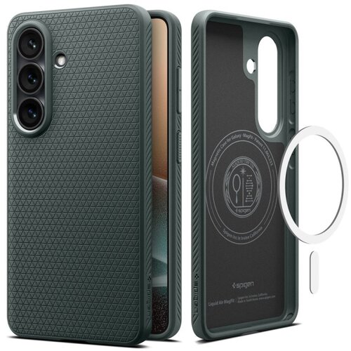 Spigen Liquid Air maska s MagSafe-om za Samsung Galaxy S26 Plus &amp;ndash; Abyss Green ACS10706 Slike