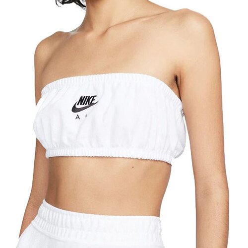 Nike ženski top w nsw air pique top bandeau DM6460-100 Slike