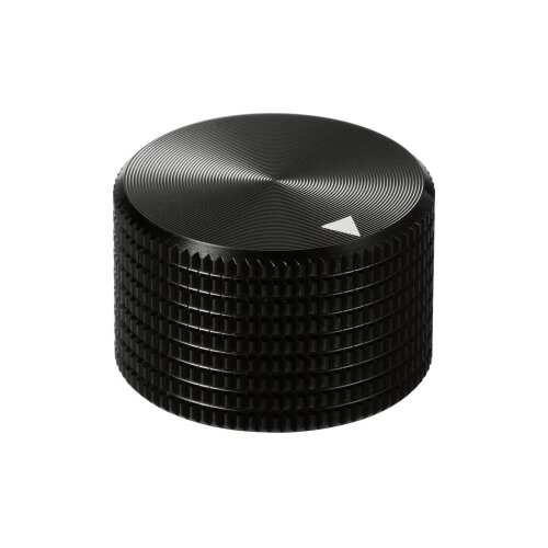 TRU COMPONENTS TC-11613808 okretni gumb s gumbom za obilježavanje crna (Ø x V) 25 mm x 16 mm aluminij 1 St. Cijene