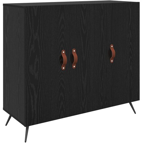  Kreveta Crni hrast 89,5 x 34 x 80 cm Konstruirano drvo Cijene