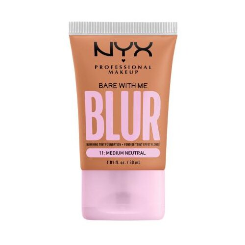NYX Professional Makeup Bare With Me Blur Tint Foundation puder mješovita 30 ml Nijansa 11 medium neutral Cijene