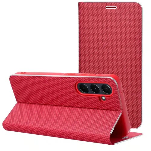Oem LUNA Book Carbon futrola za SAMSUNG GALAXY A55 5G crvena Cijene
