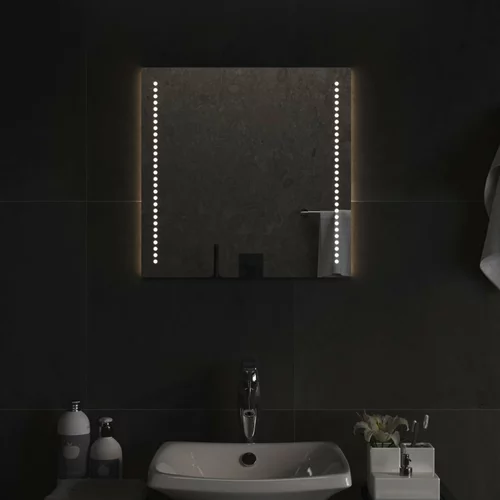 vidaXL LED kopalniško ogledalo 50x50 cm