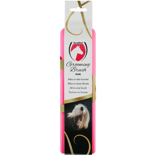 Hofman Animal Care Krtača za nego &amp;#039;Excellent Horse Grooming Brush&amp;#039;, pink - L Slike