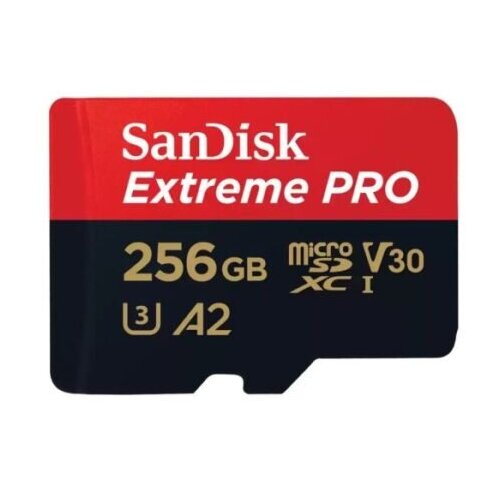 San Disk Extreme PRO microSDXC 256GB Class 10 UHS-I U3 V30 A2 4K UHD SDSQXCD-256G-GN6MA spominska kartica Cene