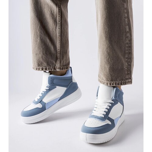 Gemre Blue high-top sneakers Adite Slike