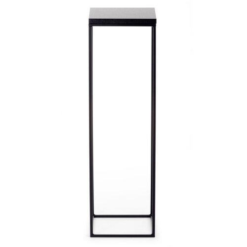  Stalak za cveće BASICLOFT 80x24 crni Slike