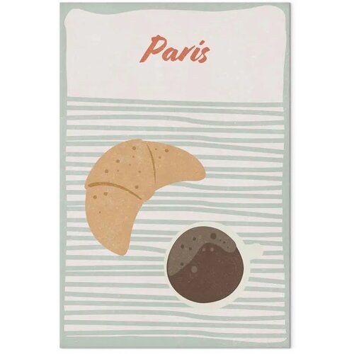 Slika - Parisian Breakfast (1 Part) Vertical 80x120 Standard Slike
