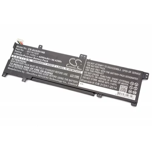 VHBW Baterija za Asus VivoBook A501 / K501, B31N1429, 4200 mAh