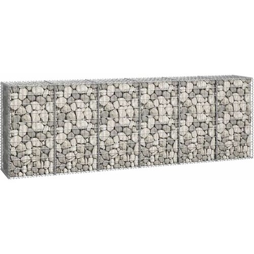  Gabionski zid s poklopcima od pocinčanog čelika 300 x 50 x 100 cm Slike