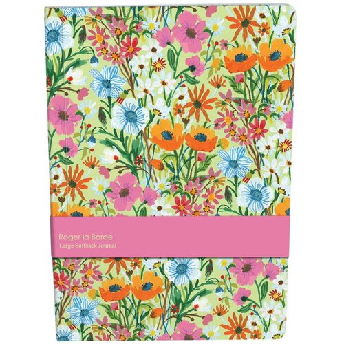 Roger la Borde A4 zvezek 128 str. Flower Field &amp;ndash; Slike