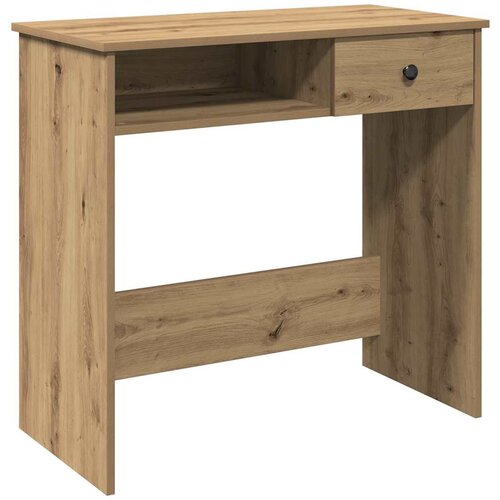 Maison Chic pisalna miza - računalni&amp;scaron;ka miza artisan hrast 80x40x75 cm inženirski les, (21785719) Slike