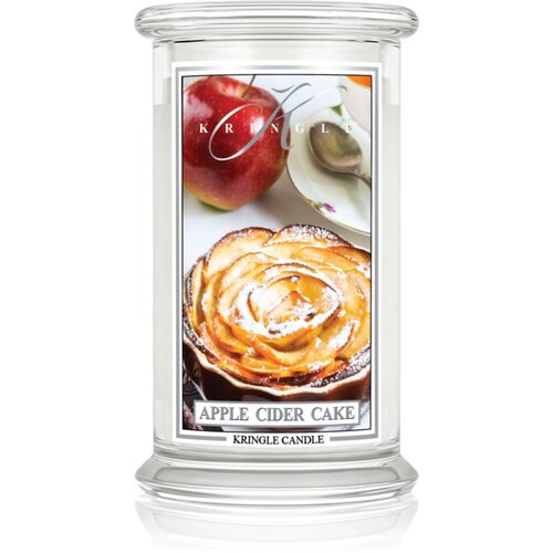 Kringle Candle Classic Apple Cider Cake di&amp;scaron;eča sveča 623 g Slike