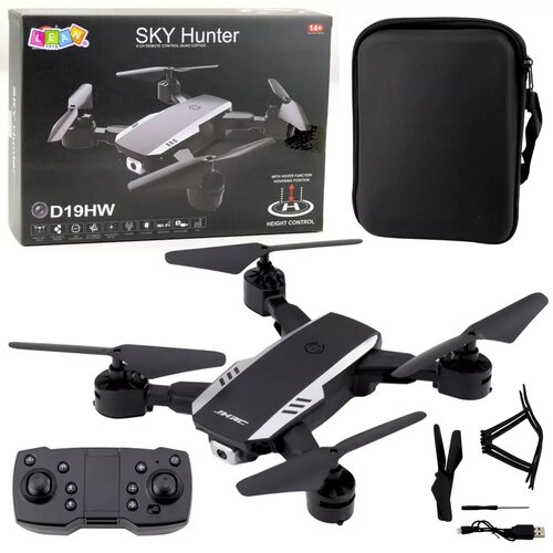Lean_Toys Sky Hunter D19HW Dron FVP kamera Wi-Fi daljinski upravljalnik z držalom za telefon Slike