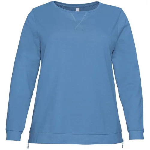 SHEEGO Sweater majica plavi traper